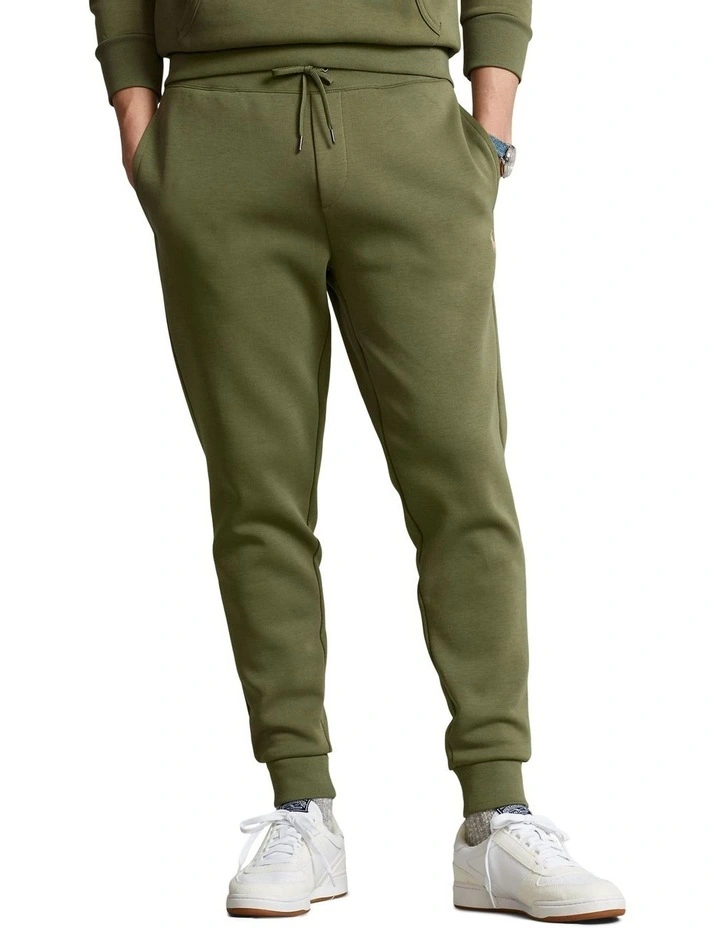 Double-Knit Jogger Pant in Green