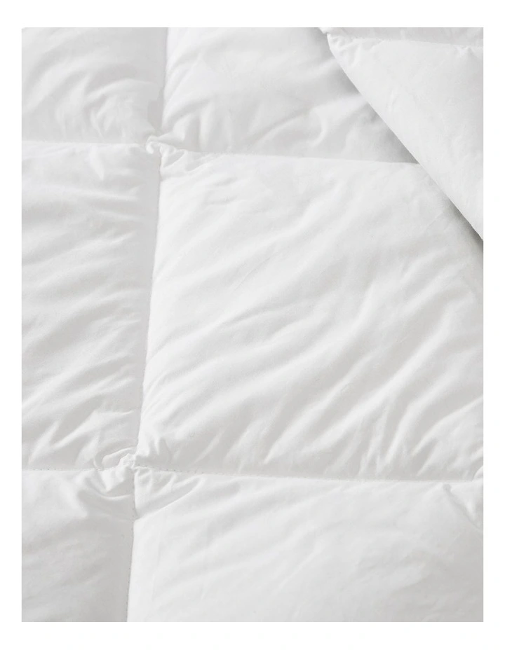 Natural Cotton Quilt White