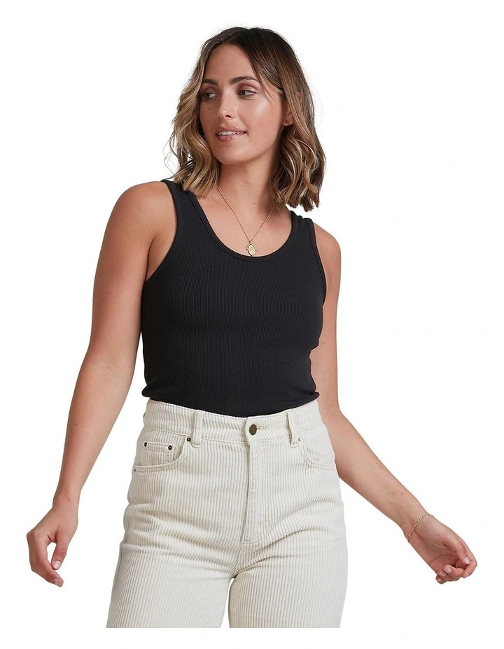 Everyday Top Off Black
