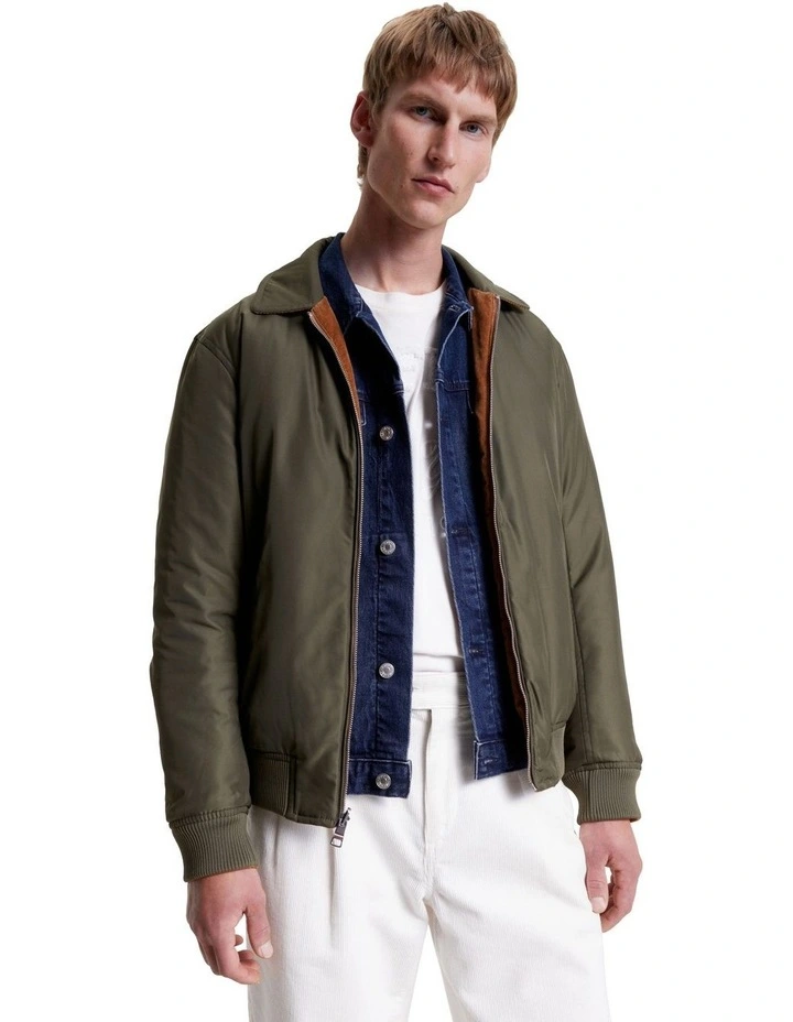 Reversible Corduroy Ivy Jacket in Khaki