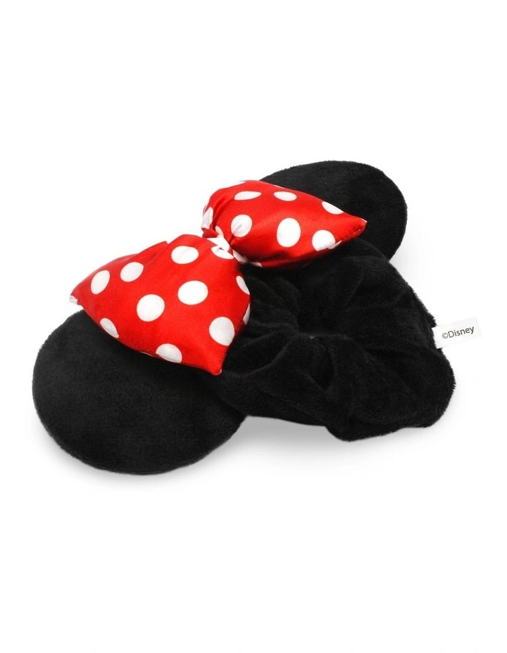 Disney Mouse Ears Scrunchie in Black & Red