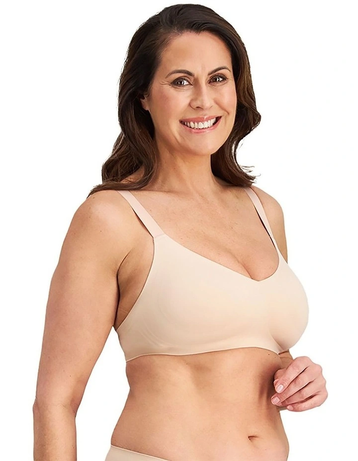 Comfit Collection Wirefree Bra in Latte