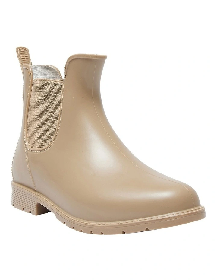 Rainy Gum Boots in Beige