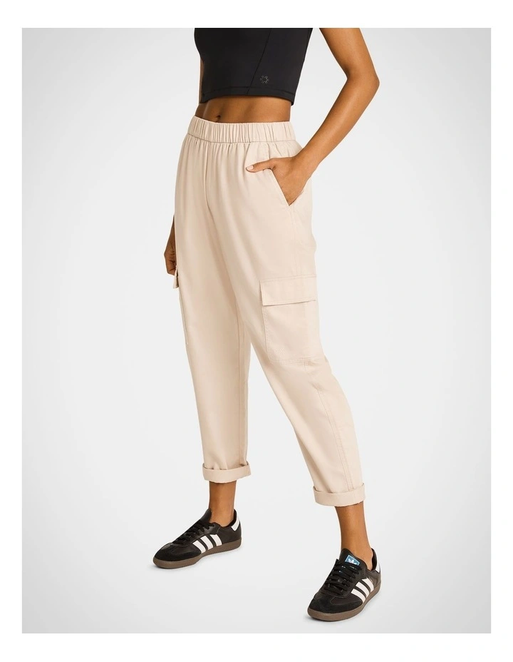 City Cargo Pants in Oatmeal Solid