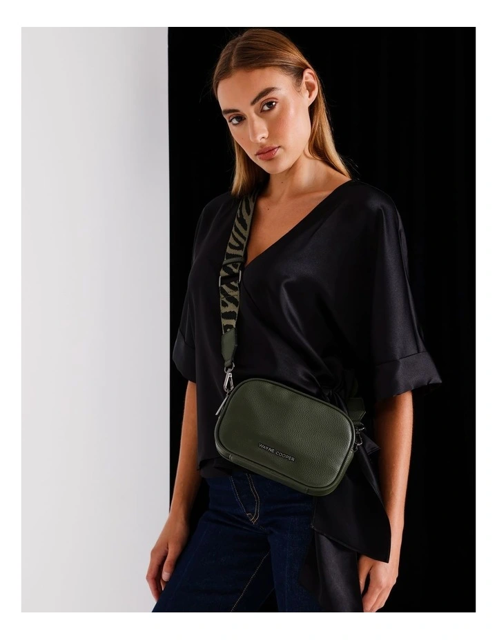 Natalie Crossbody Bag in Olive