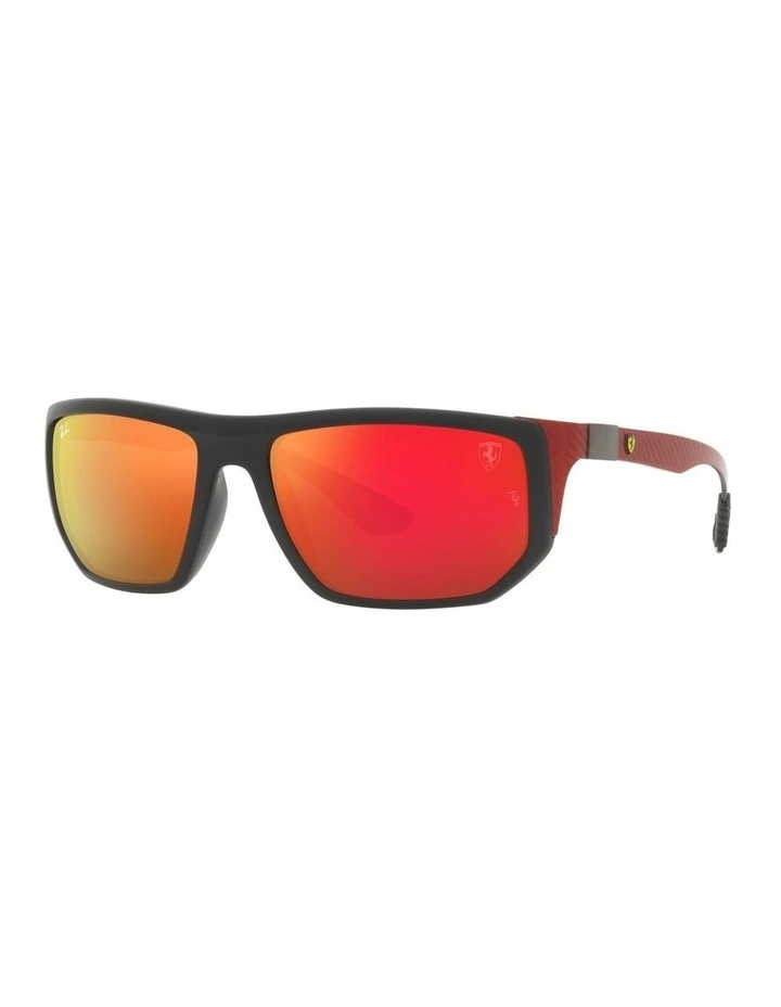 RB8361M Scuderia Ferrari Black Sunglasses