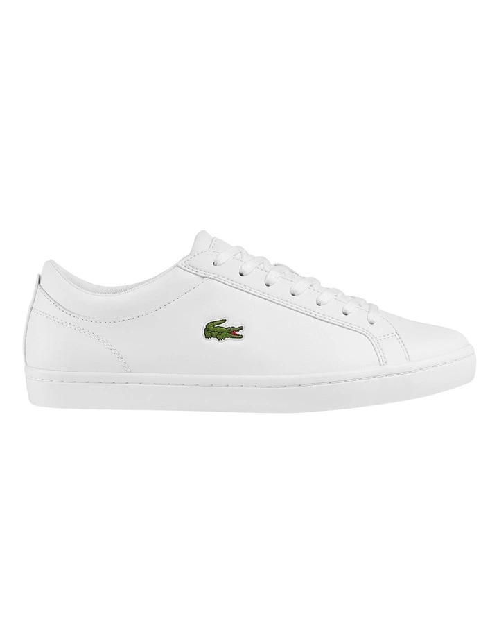 Straightset Leather White Trainer Sneaker