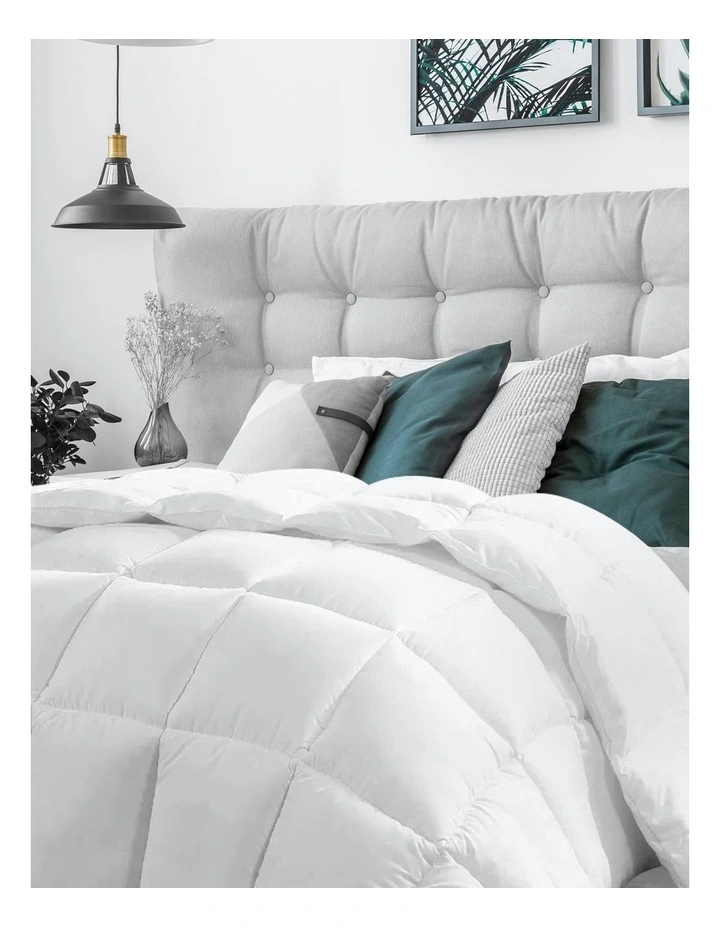 Casa Decor Silk Touch All Seasons Quilt 360GSM in White