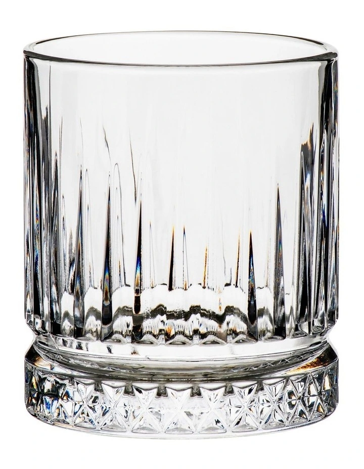 Cocktail & Co Atlas Whisky Glass 355ml Set Of 2 Gift Boxed in Clear