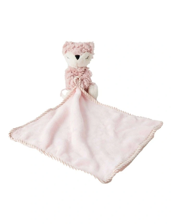 Fiona The Fox Comforter 19cm in Pink