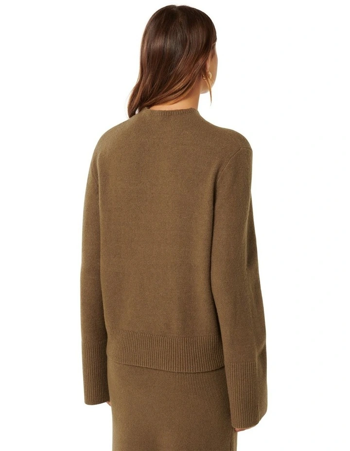 Layla Co-Ord Jumper in Brown