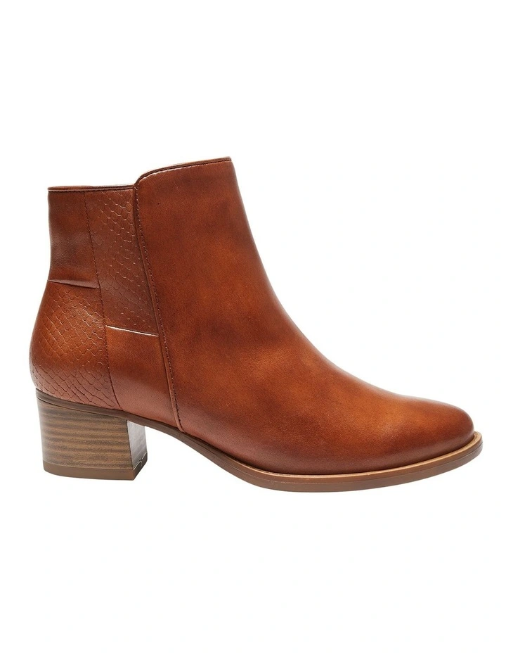 Dapper Mid Brown Glove Boots