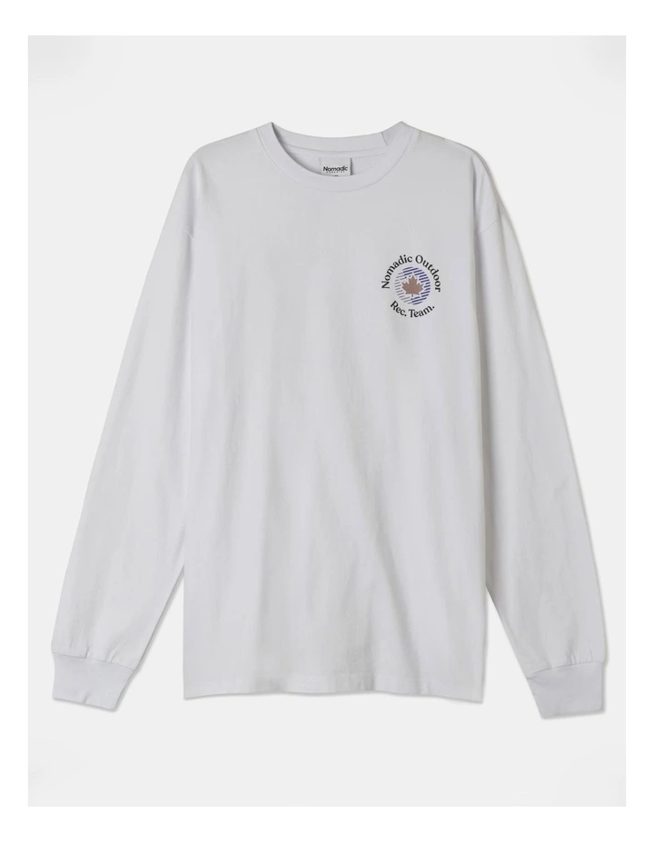 Denton Standard Long Sleeve Tee in White