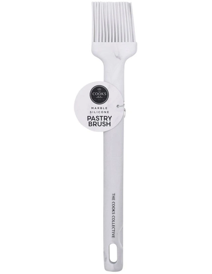 Marble Pastry Brush 27cm in White