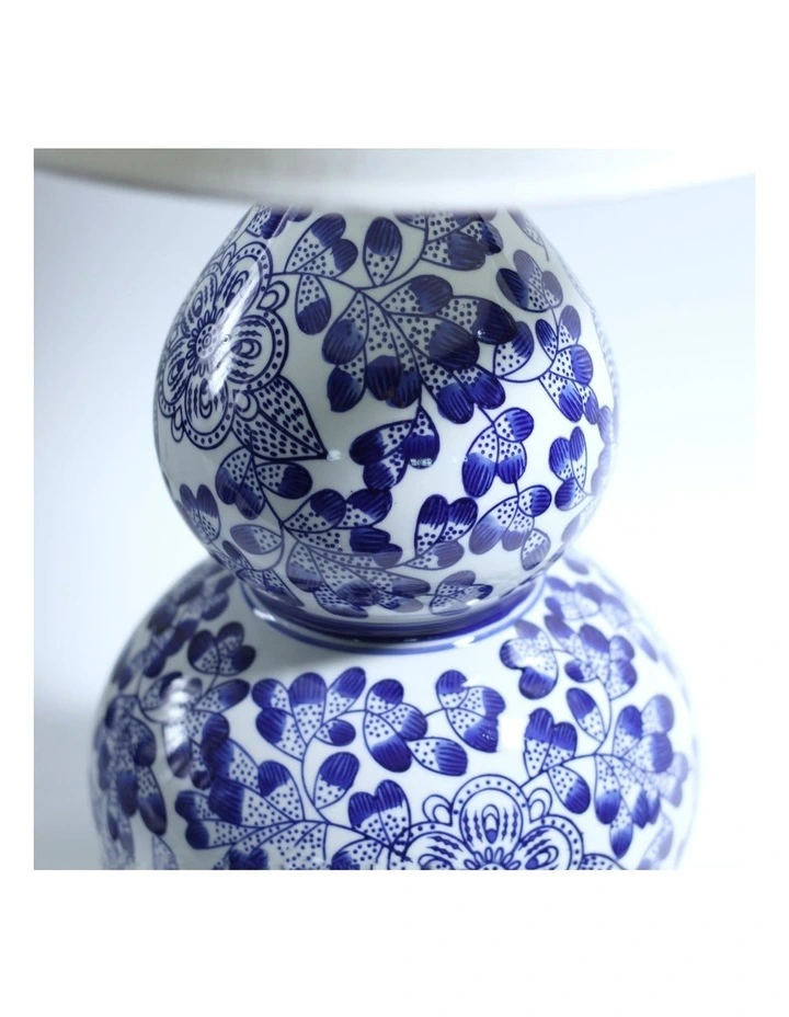 Adira Ceramic Table Lamp Blue