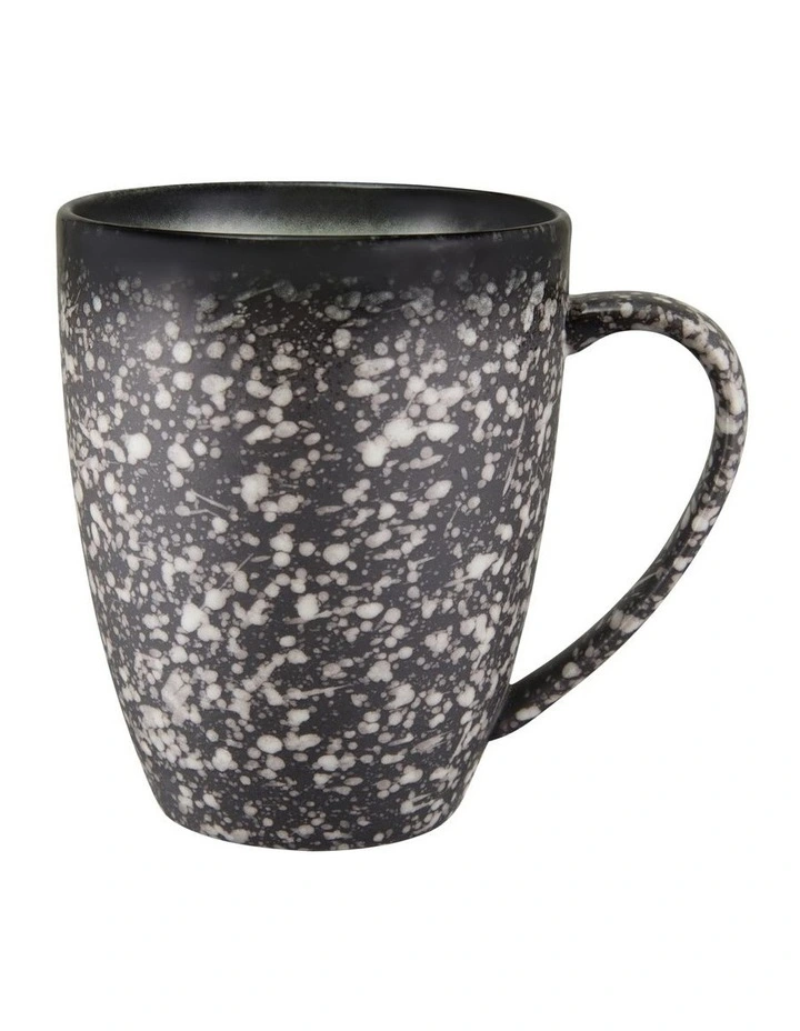 Caviar Granite Coupe Mug 400ml in Multi
