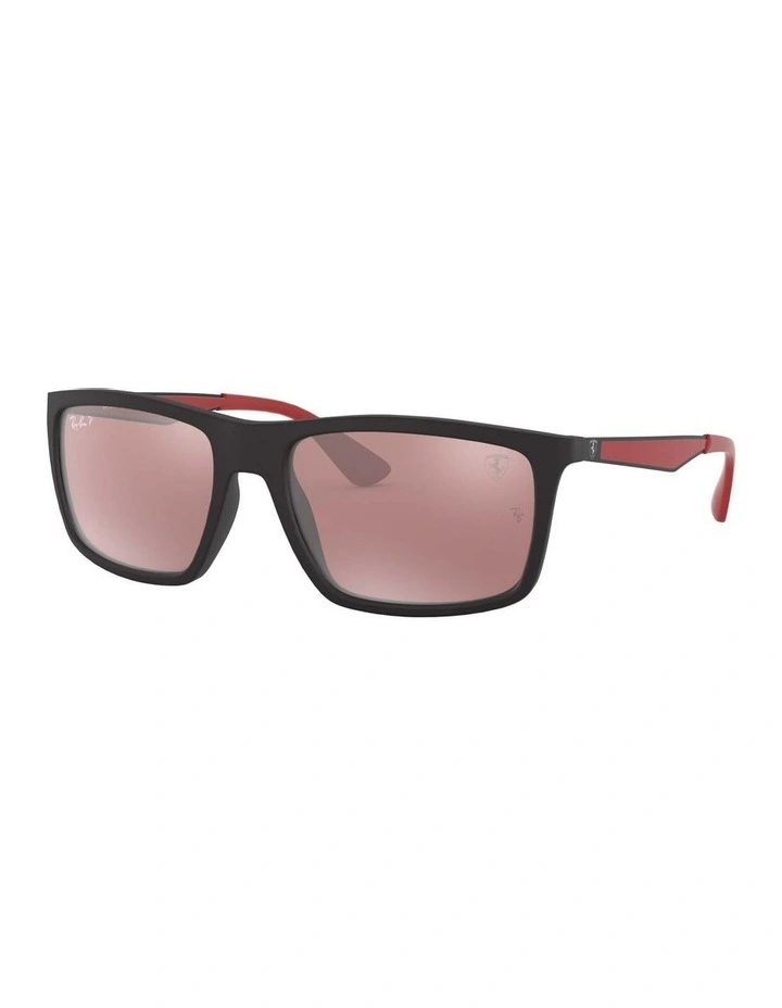 RB4228M Scuderia Ferrari Black Polarised Sunglasses