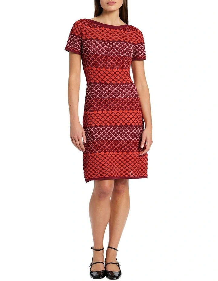 Gloria Knit Dress in Malibu Multi