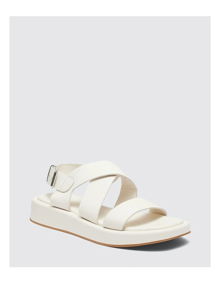 Valeria Sandals in Bone