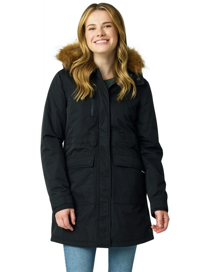 Lyra Waterproof Parka in Black