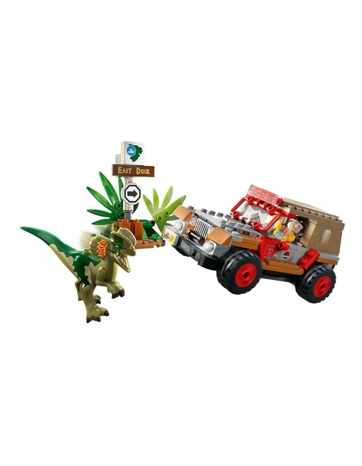 Jurassic Park Dilophosaurus Ambush toy building set 76958