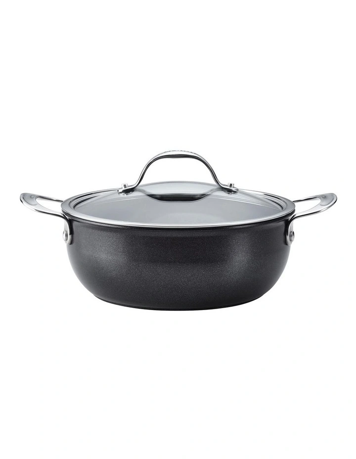 X Hybrid Nonstick Induction Covered Casserole 24cm/3.8L