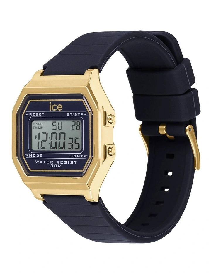 Digit Retro Watch in Twilight Gold