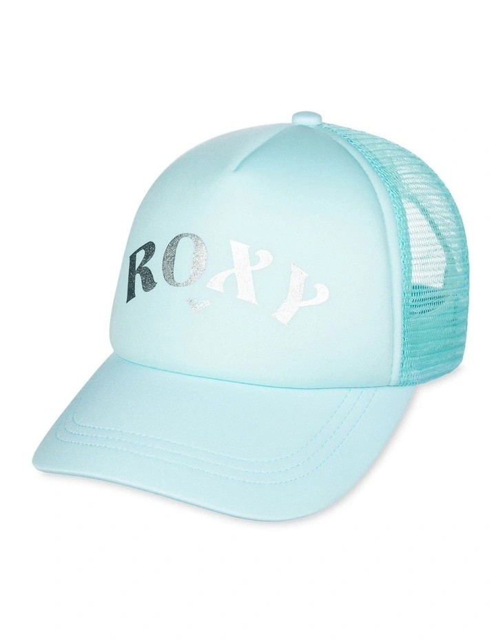 Reggae Town Trucker Hat in Aruba Blue