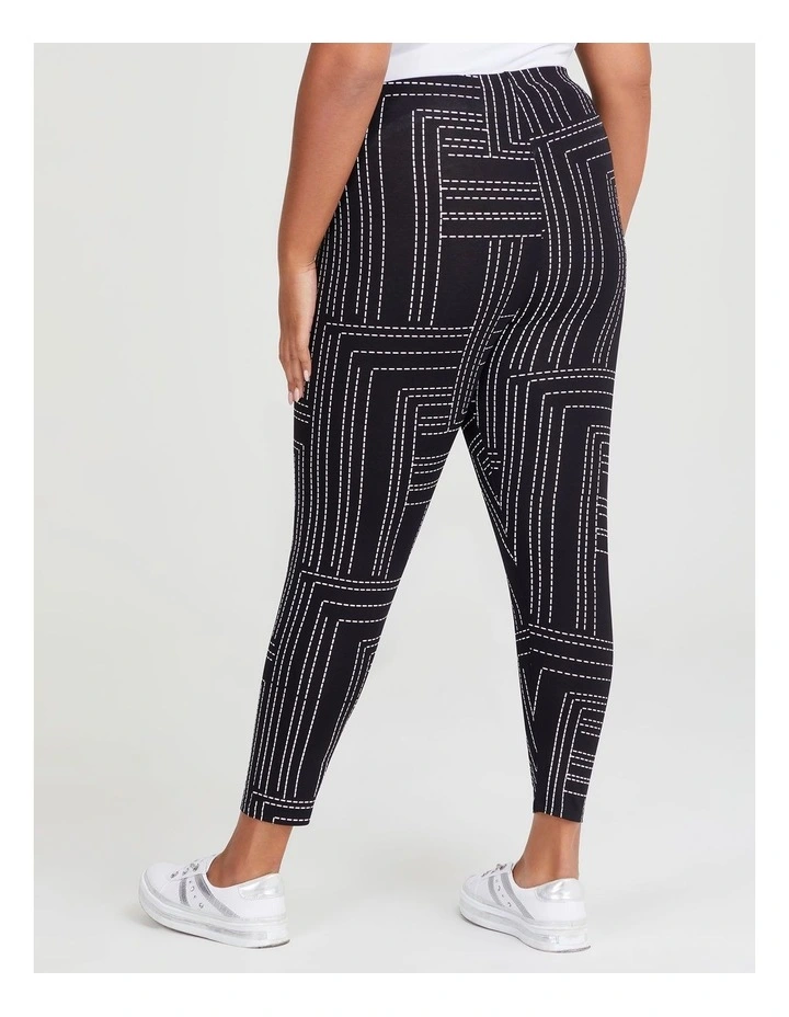 Natural Essie Legging in Print