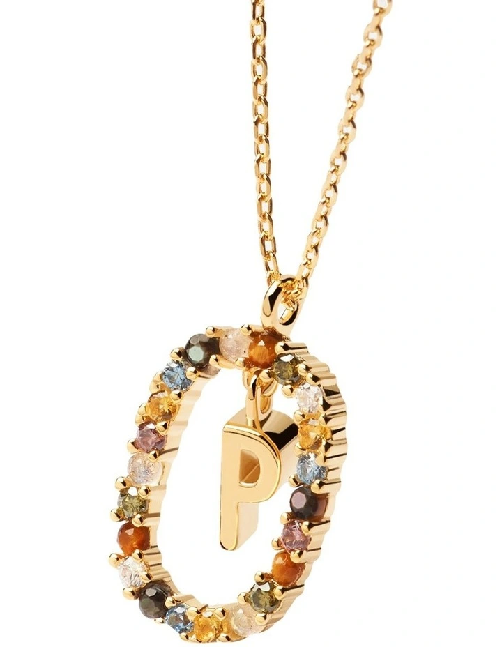 Letter P Multi Necklace