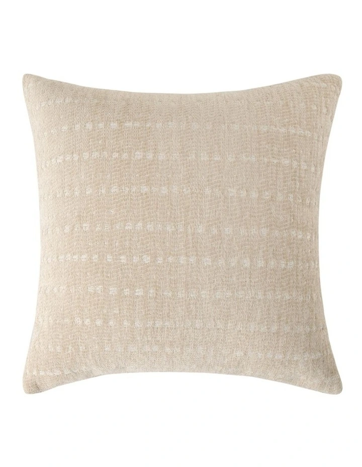 Antalyo Chenille Cushion 45x45cm in Natural