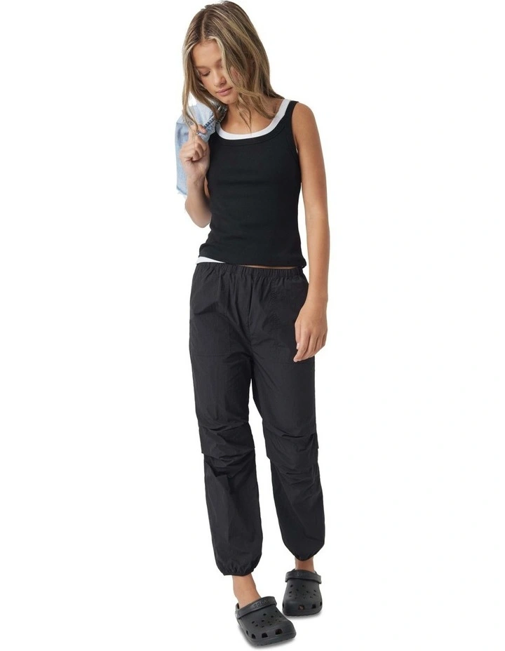 Lightweight Cargo Pant in Black