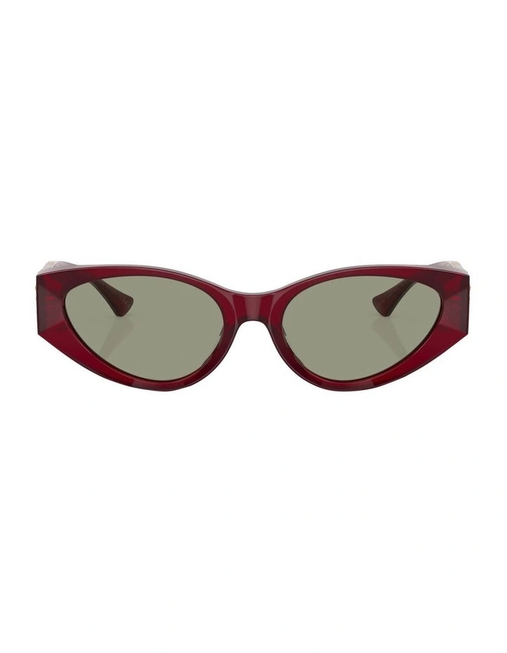 VE4454 Sunglasses in Red