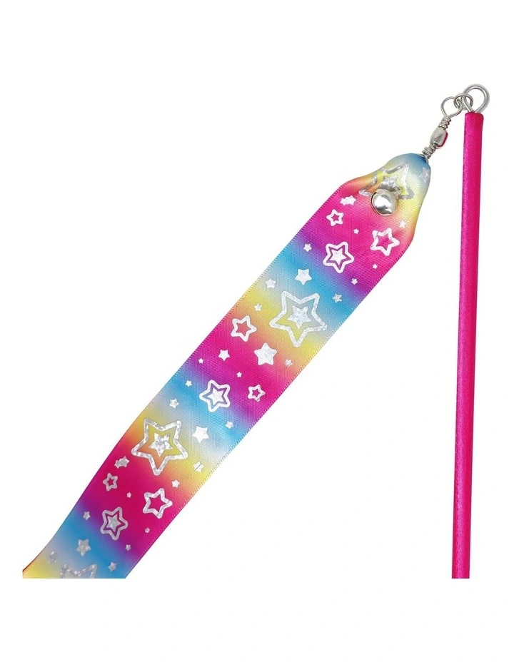 Unicorn Dreamer Rainbow Twirl & Dance Wand in Pink