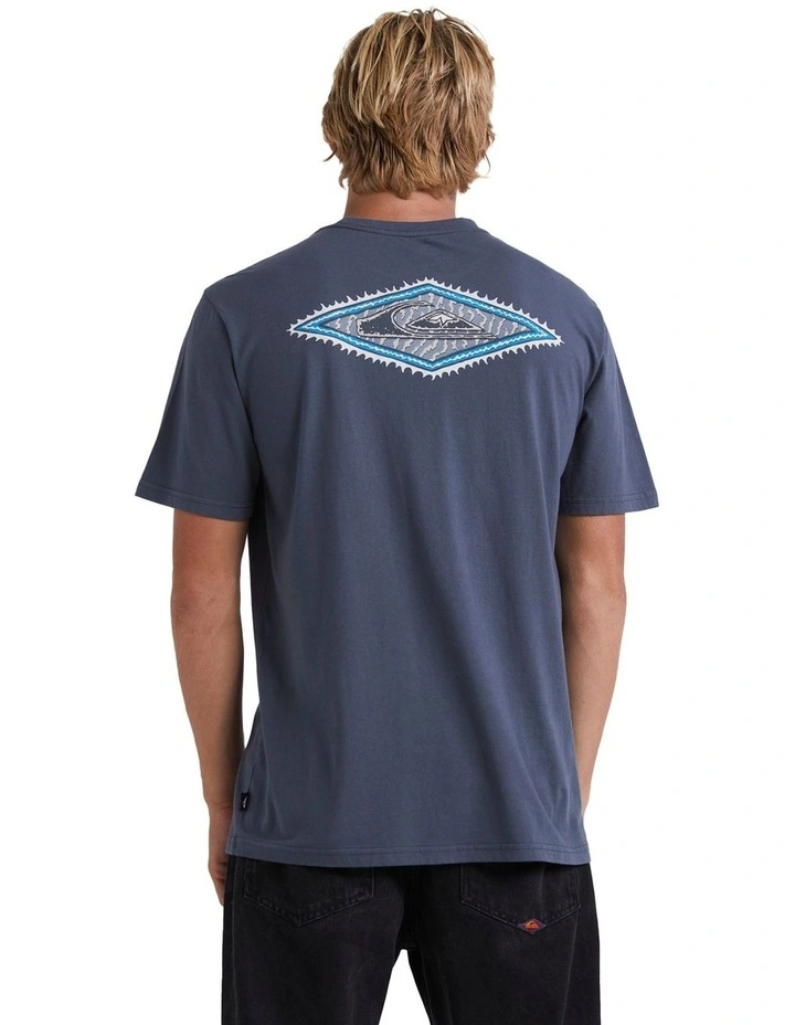 Diamond T-shirt in Iron Gate