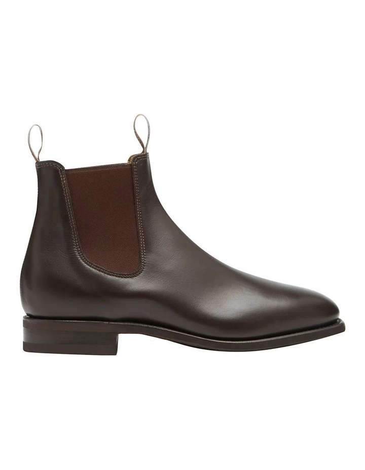 Comfort Craftsman Regular Fit Shoes in Chestnut