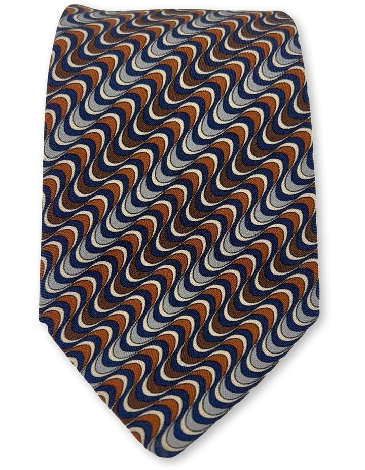Livorno Pattern Tie in Rust