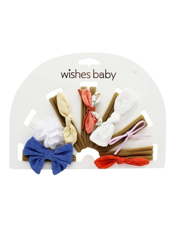 7 Day Springtime Multipack Headbands in Multi