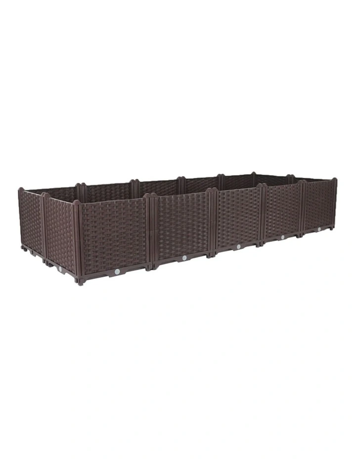Raised Planter Graden Box 200cm in Brown