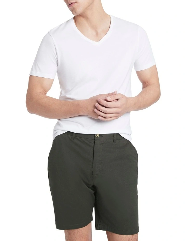 Arnie Pima Cotton Tee in White