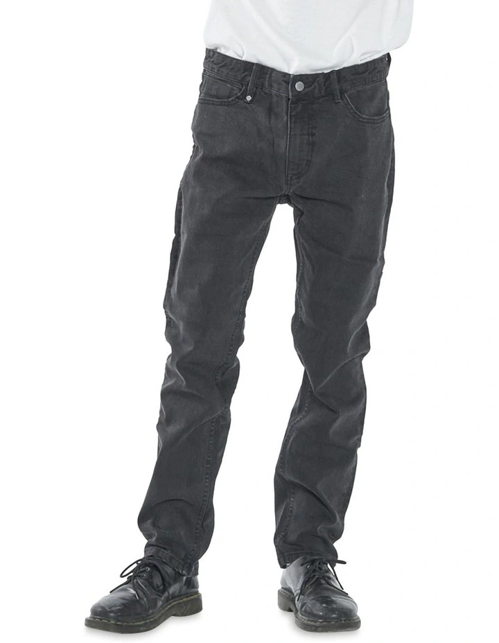 Bones Denim Jean In Aged Black