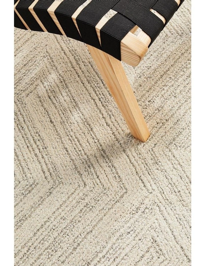 Alpine Rug 844 in Silver