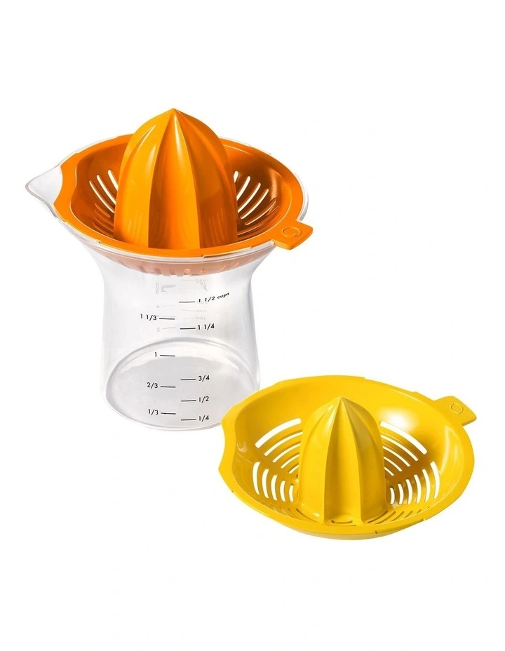 2-in-1 Citrus Juicer in Orange