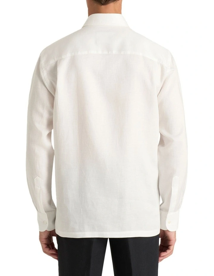 Turin Lyocell Shirt in White