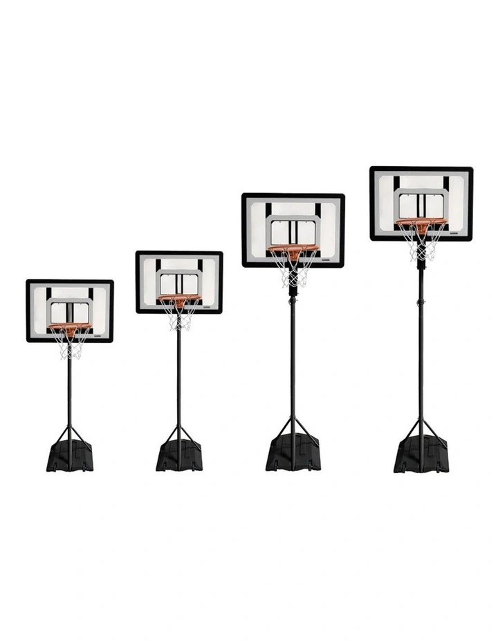 SKLZ Adjustable Pro Mini 2.13m Basketball Hoop with Ball in Black