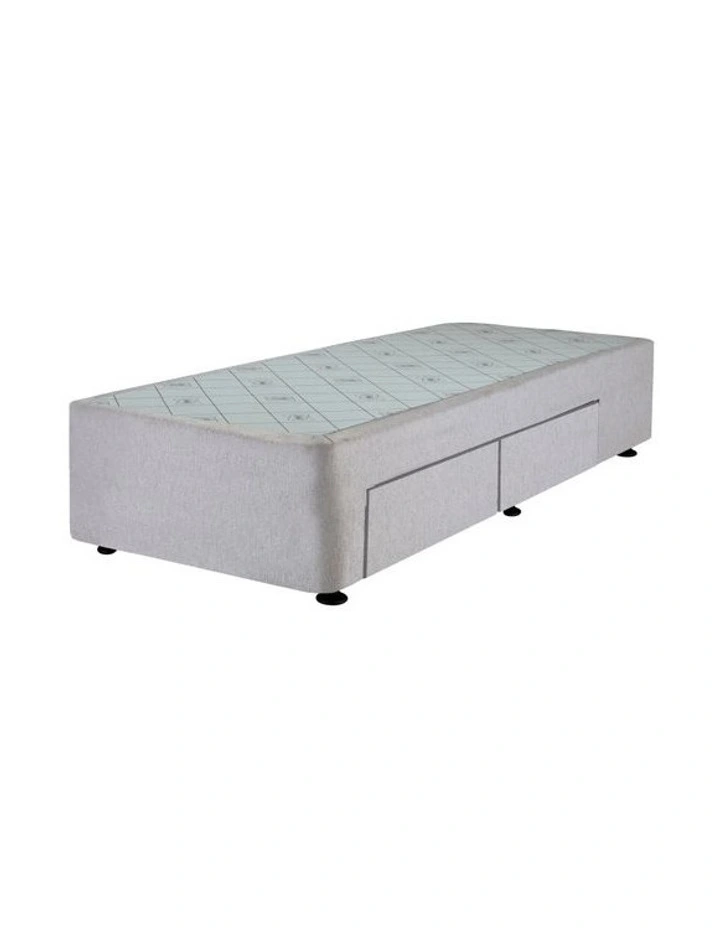 SpaceSaver Base 2 Right Hand Drawers Silver Gum