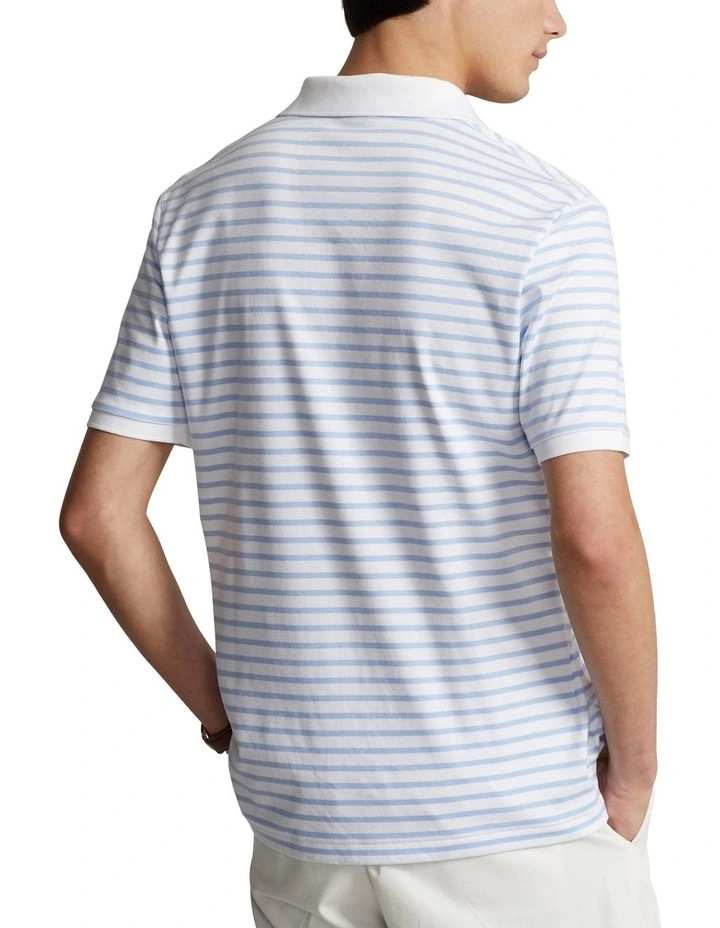 Custom Slim Fit Soft Cotton Polo Shirt in White