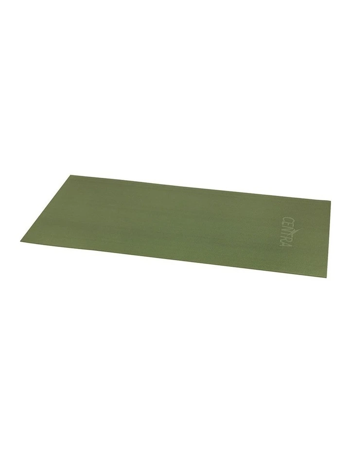 5mm Thick Exercise Yoga Mat with Bonus Brace in Green