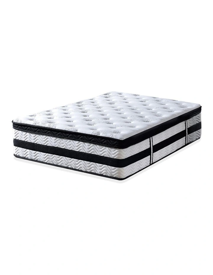 Medium Firm Queen Size Spring Mattress in White