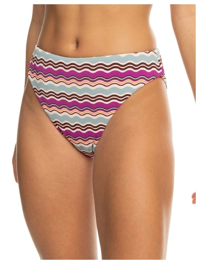 Flowy Mood Mid Waist Bikini Bottoms in Orange
